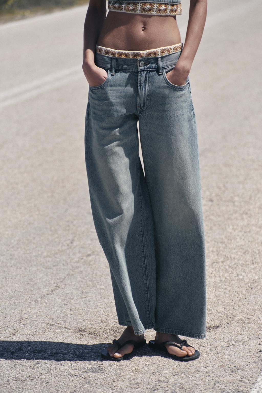 Jeans Loose Fit Crochet
