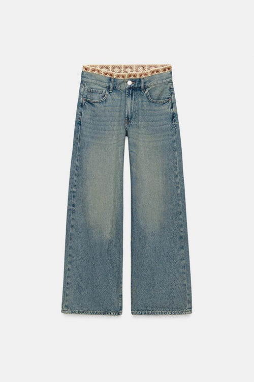 Jeans Loose Fit Crochet