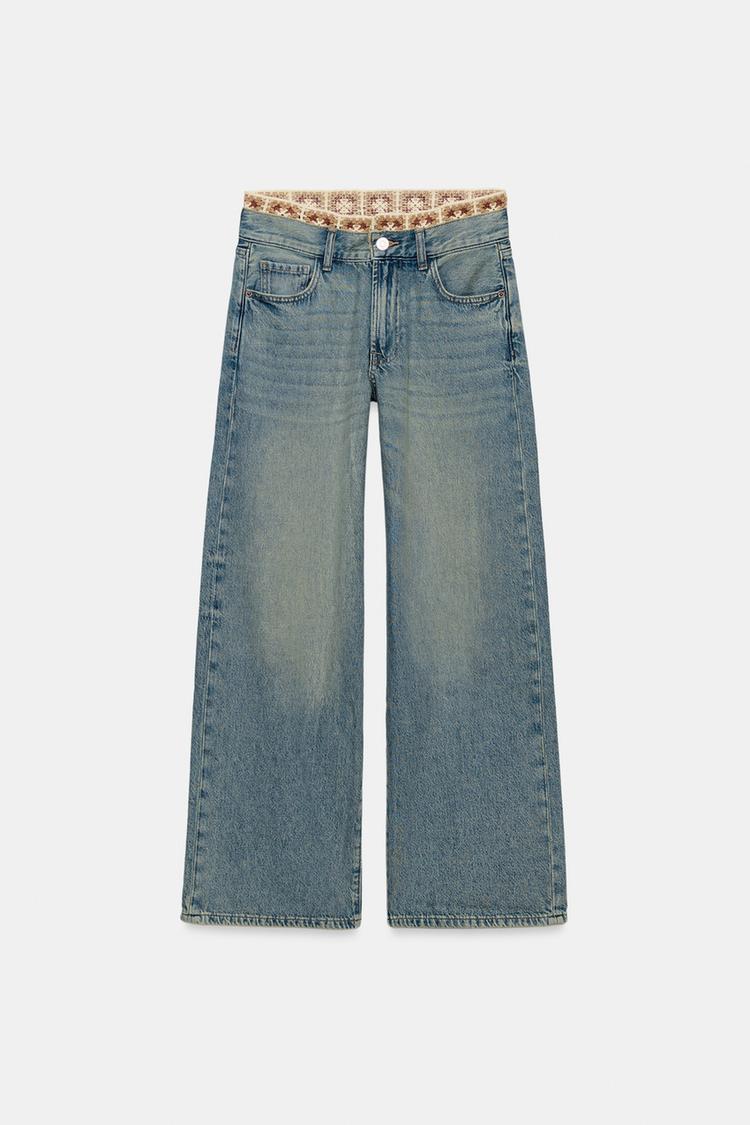 Jeans Loose Fit Crochet