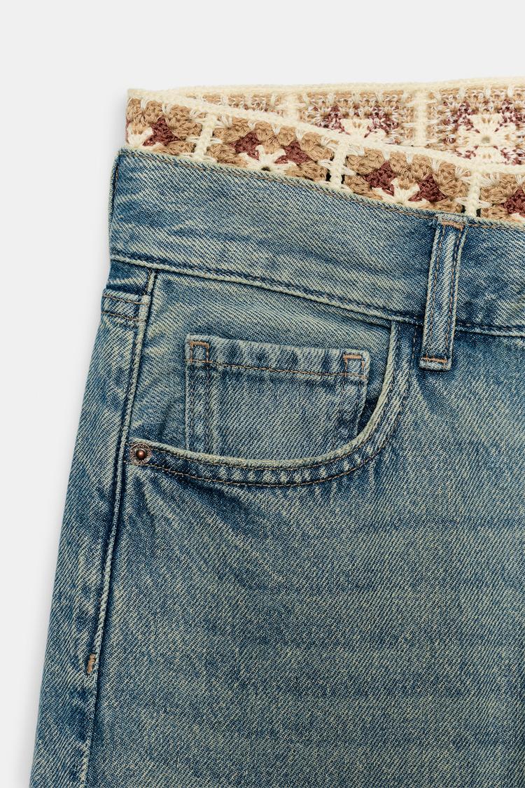 Jeans Loose Fit Crochet